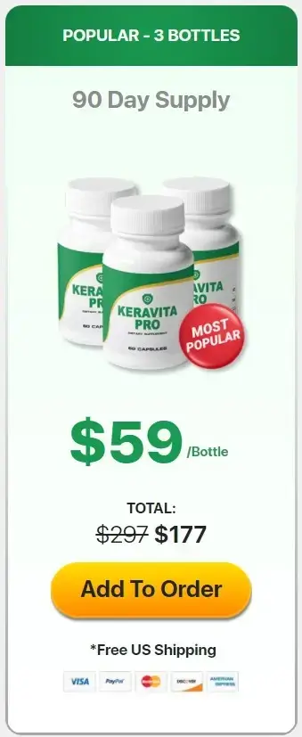 Keravita Pro - 3 Bottles