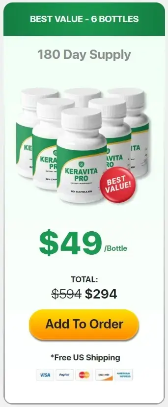 Keravita Pro - 6 Bottles